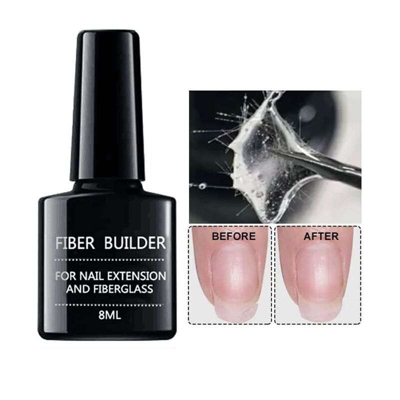 Fiber Bulider Nail Gel Quick Building Repair Broken Nails Soak Off UV Gel Fiber Bulider Nail Gel Quick Building Repair Broken Nails Soak Off UV Gel